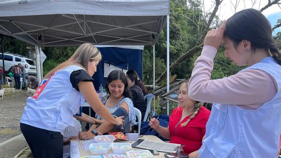 ‘Tu Salud Nos Mueve’ llegó al Alto del Nudo y benefició a más de 220 personas